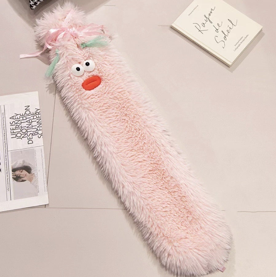 Kruik 2 liter met zachte fleece hoes en buikband