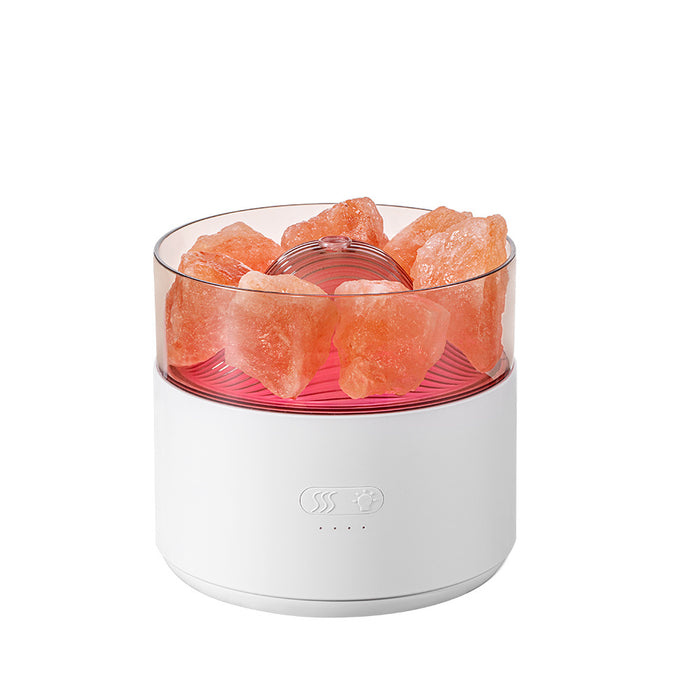 Warmteparadijs Aroma diffuser met zoutkristal, 7 ledkleuren en 2 standen
