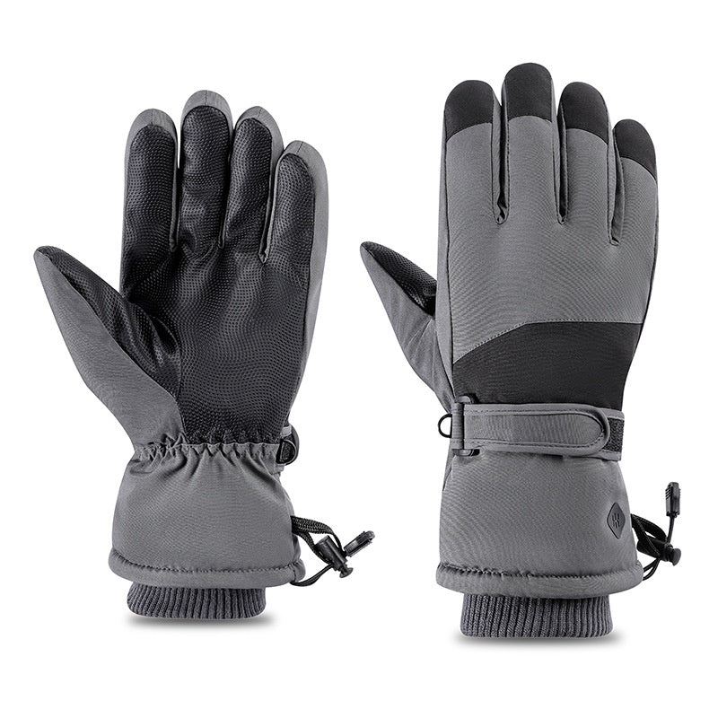 Waterdichte skihandschoenen met polsband
