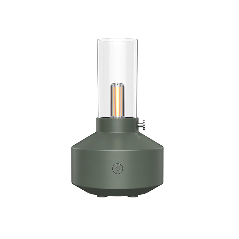 Retro aroma diffuser met gloeidraadlicht, geschikt voor de auto