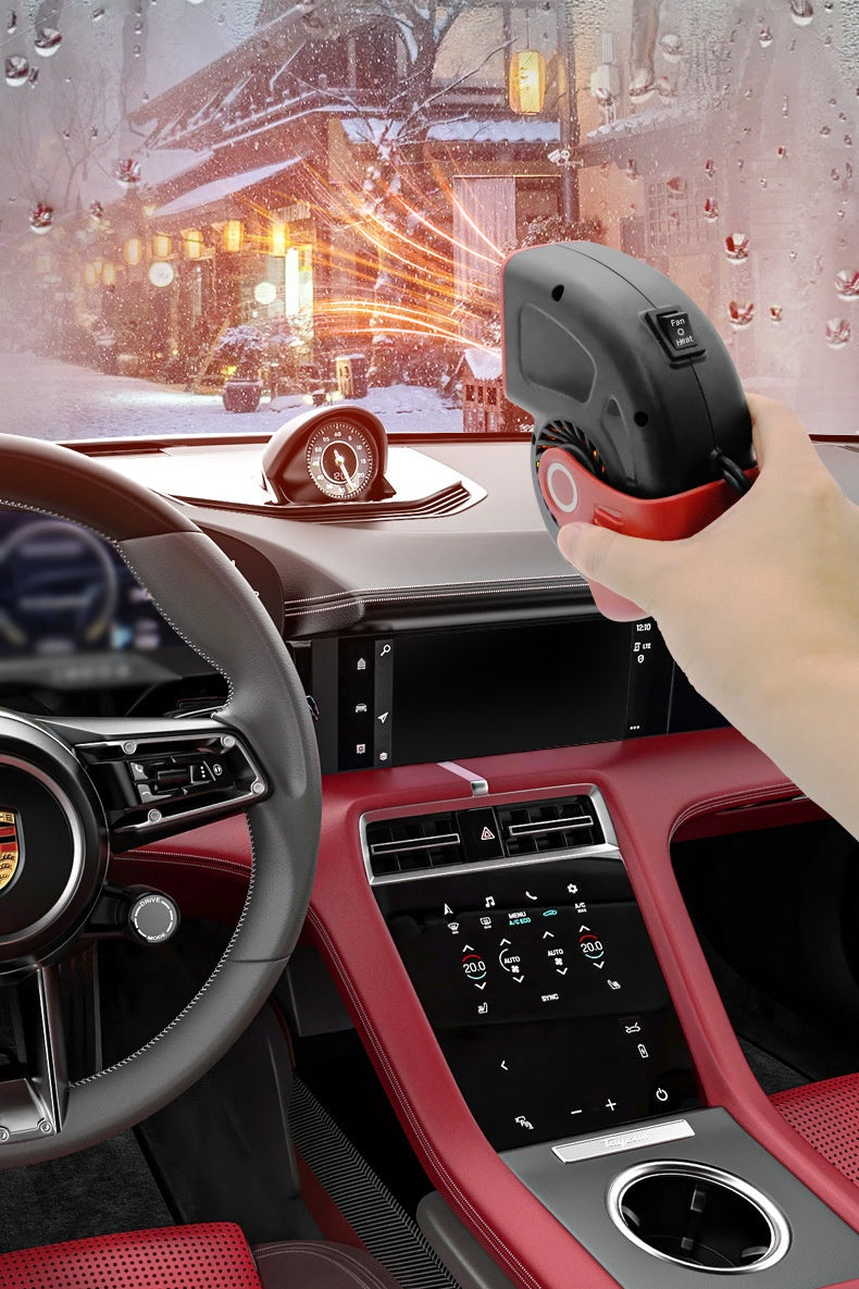 Mini autokachel met draaibare voet op dashboard