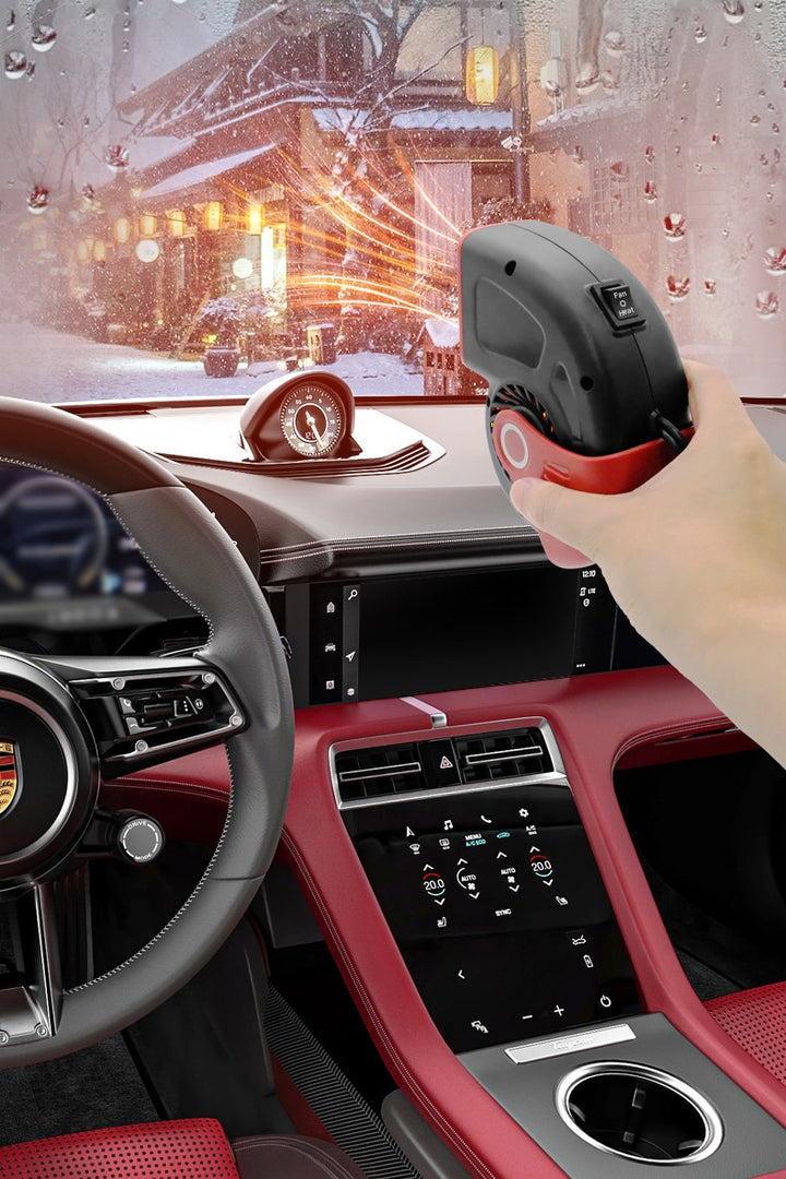 Mini autokachel met draaibare voet op dashboard