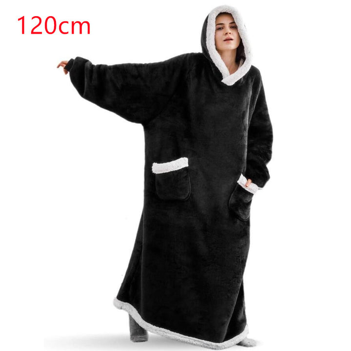Hoodie deken oversized met zak, zacht en extra warm
