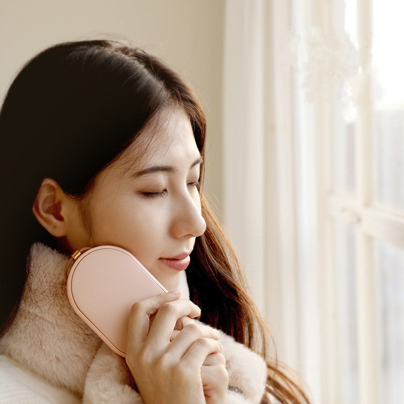 Oplaadbare handwarmer met powerbank 5000 mAh, 45-55 graden