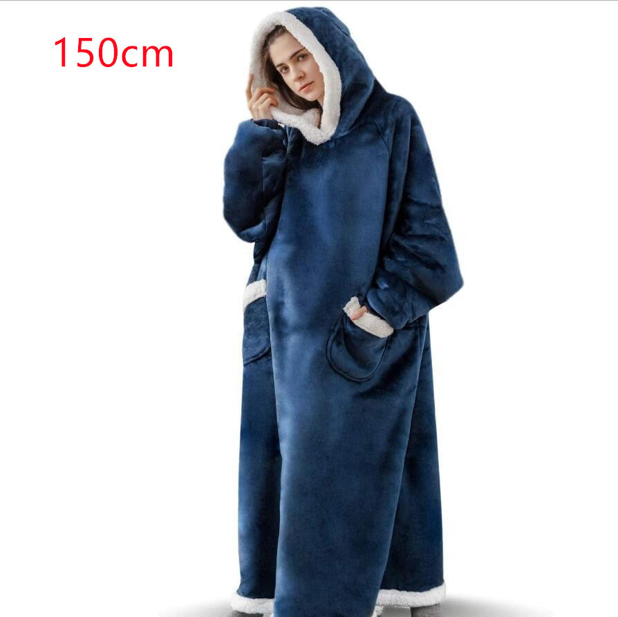 Hoodie deken oversized met zak, zacht en extra warm