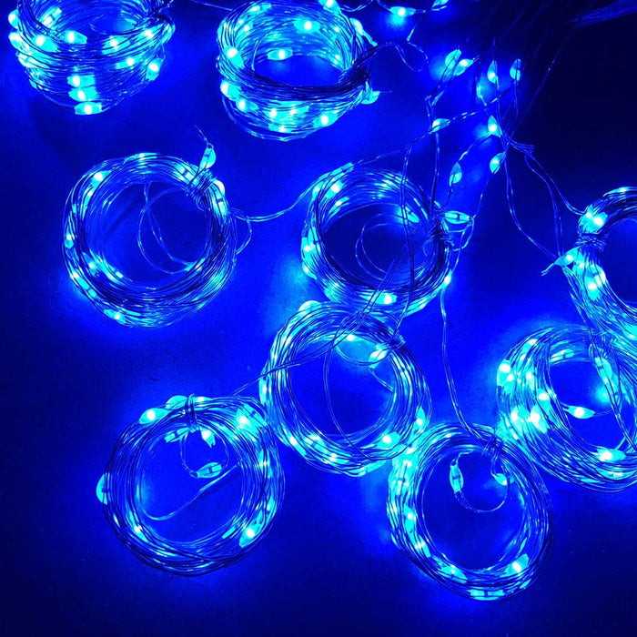 Warmteparadijs Led-lichtgordijn met USB en afstandsbediening