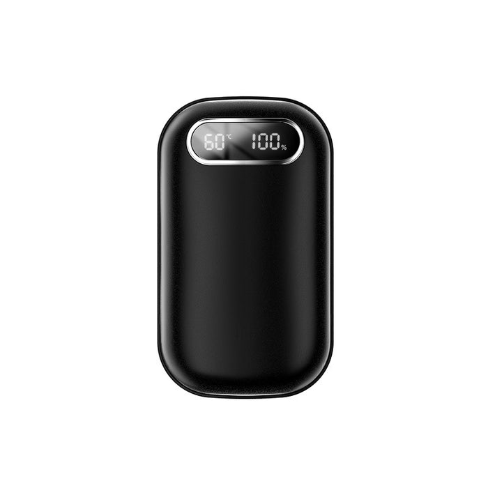 Warmteparadijs Oplaadbare handwarmer met digitaal display, aan twee kanten warm