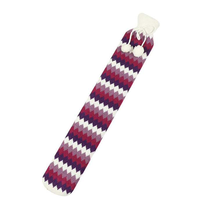 Kruik 2 liter met zachte fleece hoes en buikband
