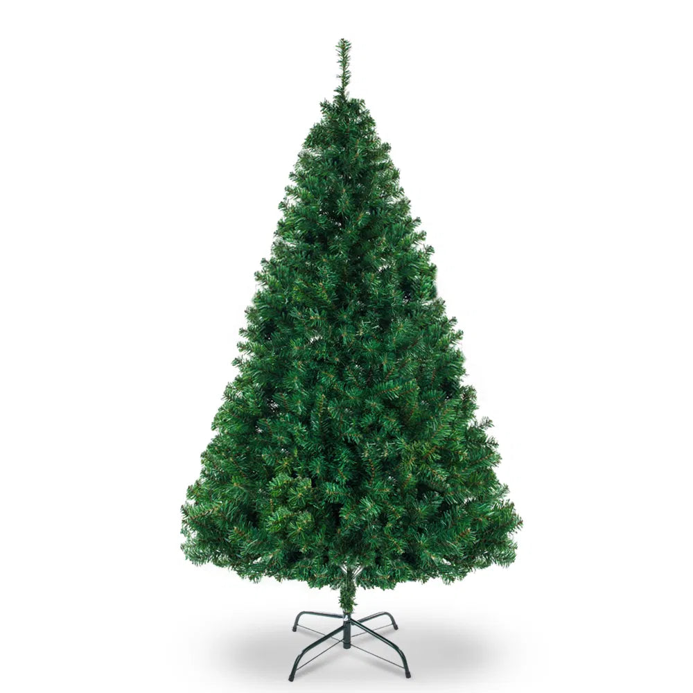 Kunstkerstboom met warmwitte ledverlichting
