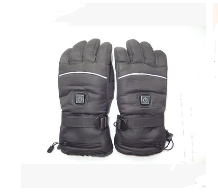 Verwarmde handschoenen met drie temperatuurstanden en accuzakje