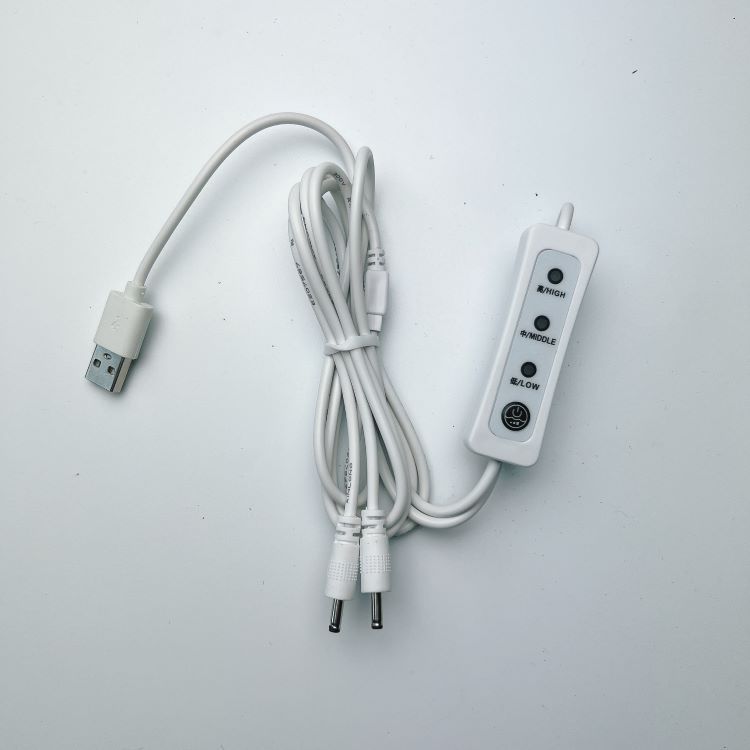 Gebreide verwarmde handschoenen op USB 5V, ademend