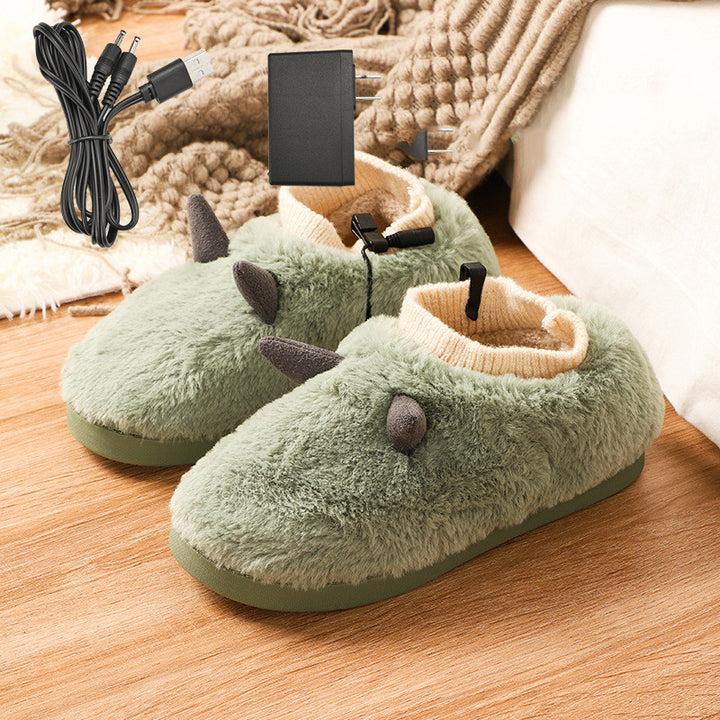 Verwarmde pantoffels op USB, super zacht fluweel