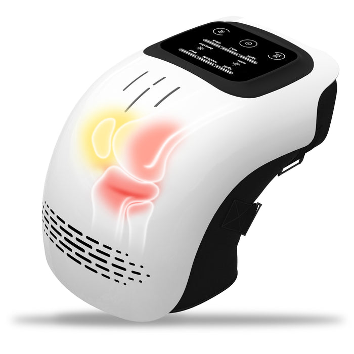 Warmteparadijs Oplaadbaar kniemassage-apparaat met warmte, kneden en trillen
