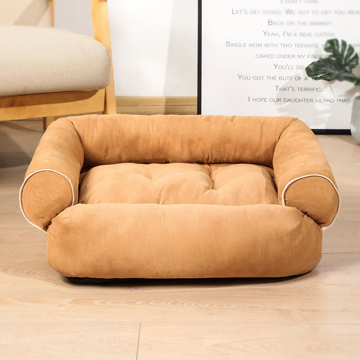 Warmteparadijs Hondensofa met opstaande rand, in 8 maten