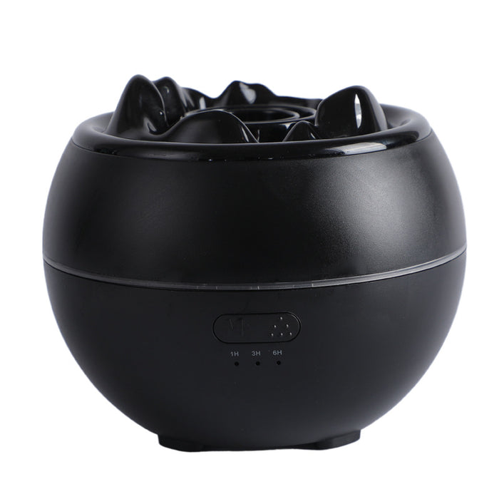 Warmteparadijs Aroma diffuser met vlameffect, 300 ml tank en tot 10 uur nevel