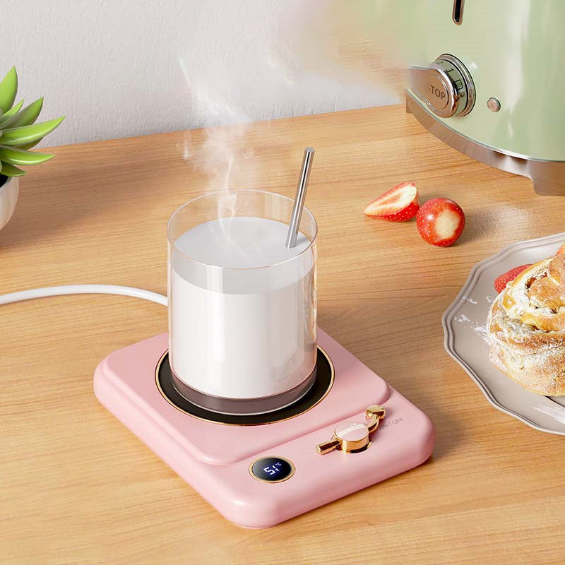 Retro kopwarmer met koffiemok