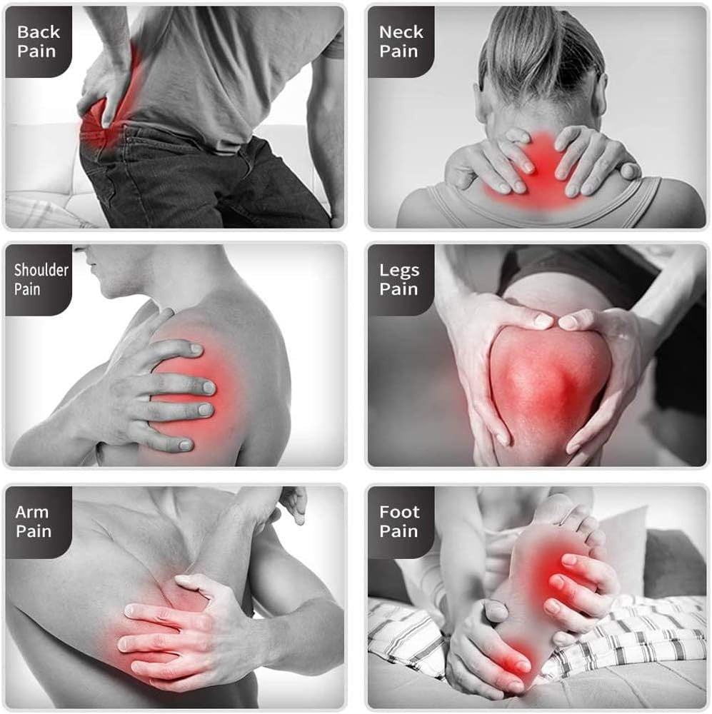 Shiatsu nek- en rugmassage apparaat met warmte en kneedfunctie