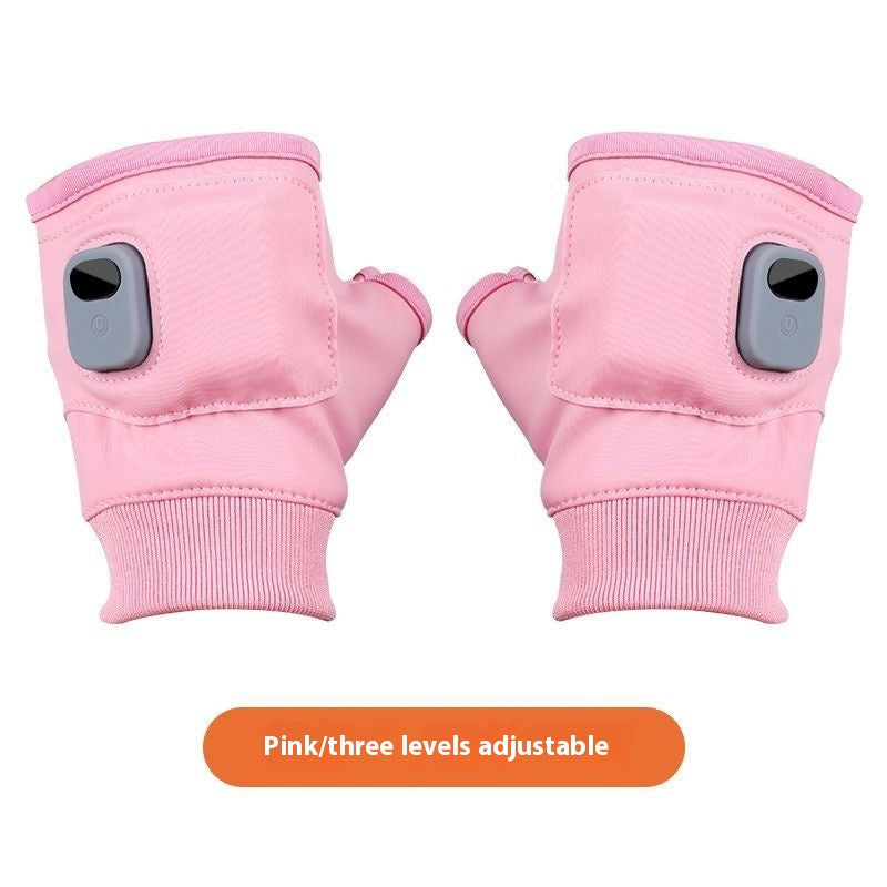 Verwarmde handschoenen met display – oplaadbaar via USB