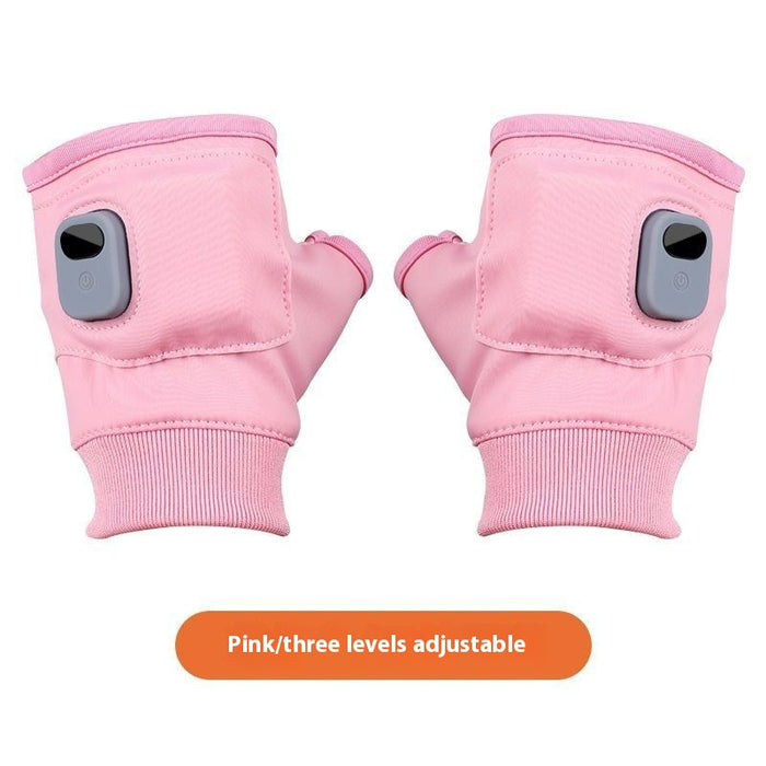 Warmteparadijs Oplaadbare verwarmde handschoenen met display en 3 standen