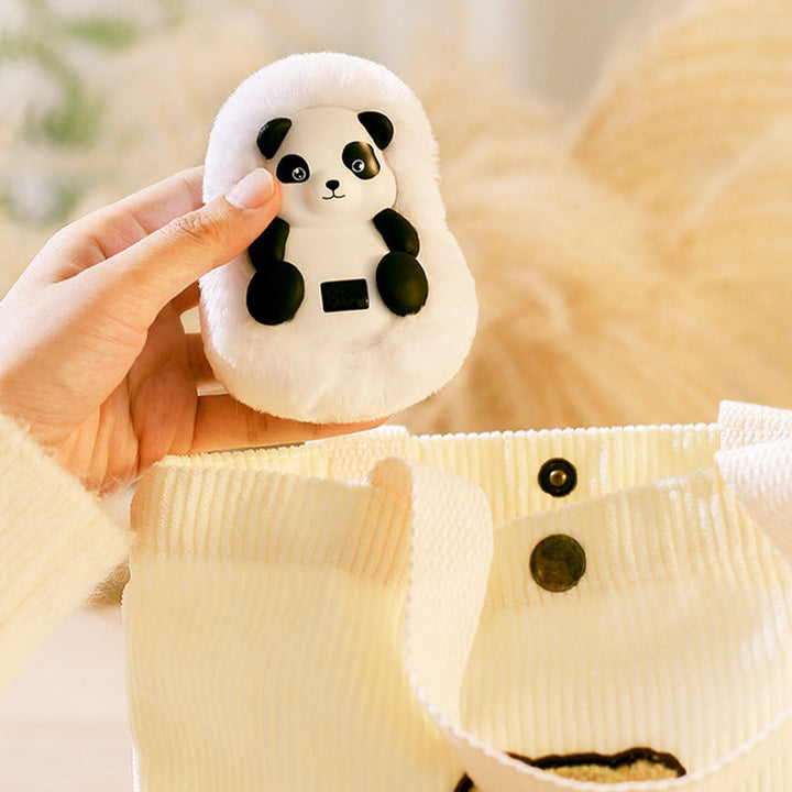 Warmteparadijs™ Oplaadbare pluche handwarmer als ijsbeer of panda