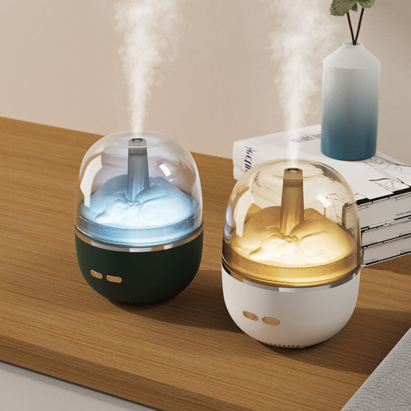 Aroma diffuser met kleurenlicht – stil, met veel nevel