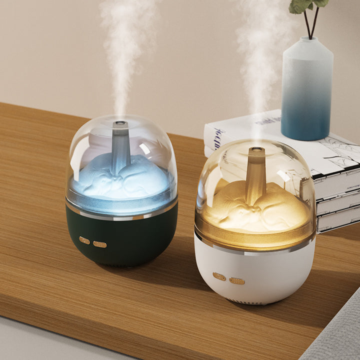Aroma diffuser met kleurenlicht – stil, met veel nevel