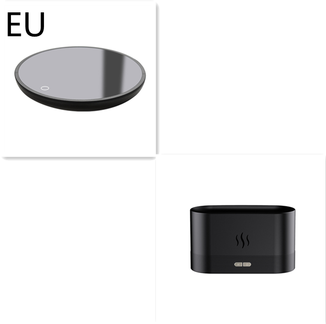Aroma diffuser met vlameffect, ultrasone luchtbevochtiger