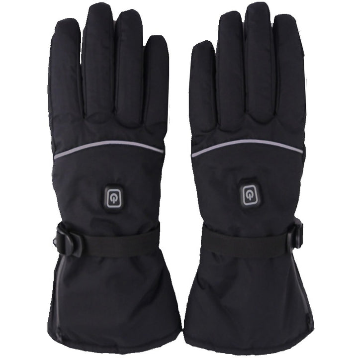 Verwarmde handschoenen met drie temperatuurstanden en accuzakje