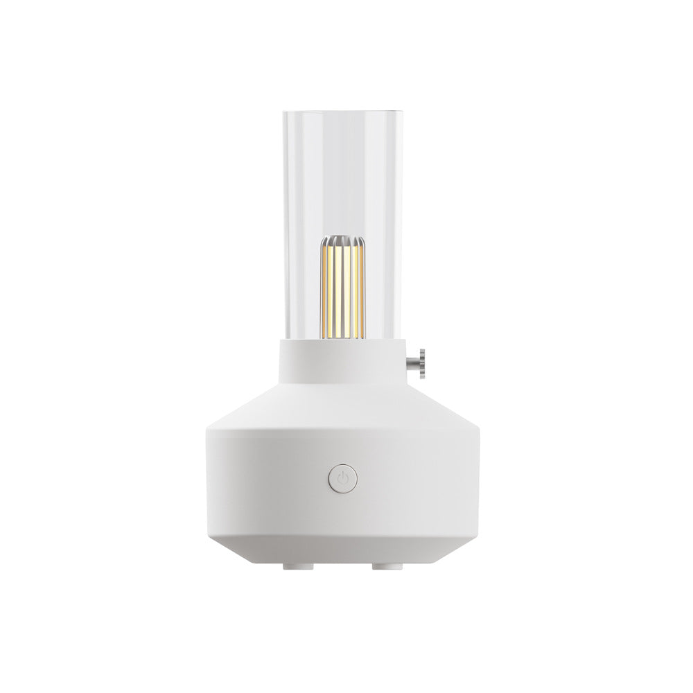 Retro aroma diffuser met gloeidraadlicht, geschikt voor de auto