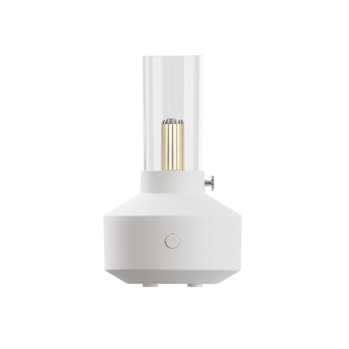 Warmteparadijs Retro aroma diffuser met gloeidraadlampje en kaarslichteffect