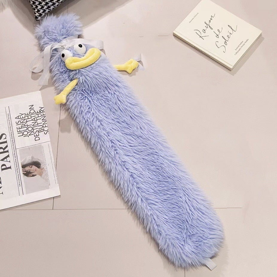 Kruik 2 liter met zachte fleece hoes en buikband