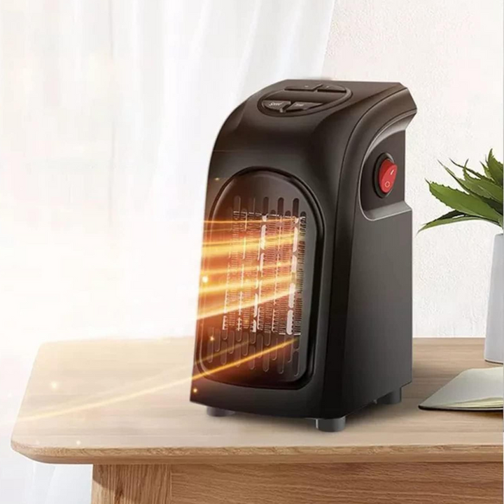 Warmteparadijs™ Stopcontactkachel met thermostaat en PTC-element