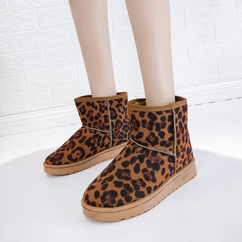 Snowboots dames met kunstbont, antislip en slijtvast in 11 kleuren