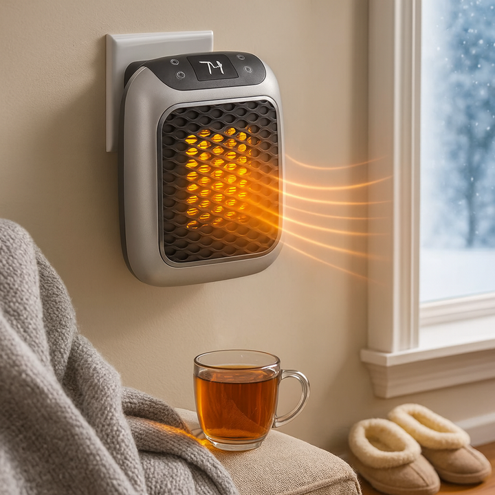Warmteparadijs™ Draagbare ventilatorkachel 800 W met timer