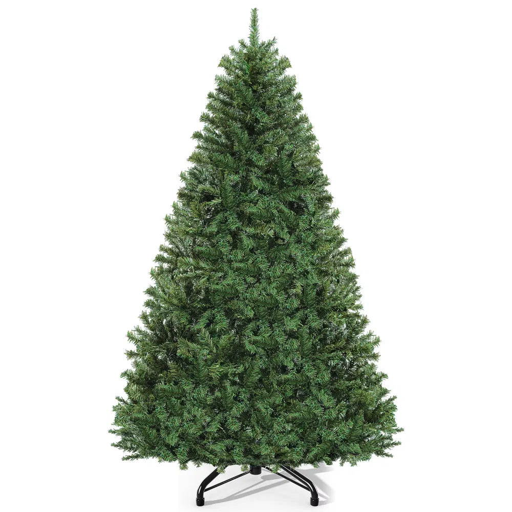 Volle groene kerstspar