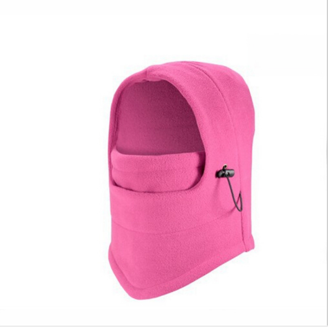 Warmteparadijs Fleece bivakmuts 3-in-1 met trekkoord