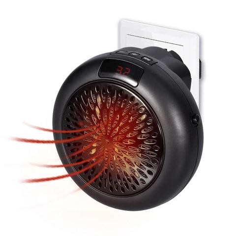 Kleine elektrische kachel 400 W met thermostaat 15 tot 32 graden