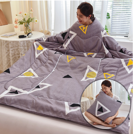 Winterdeken met mouwen voor op de bank en in bed, extra warm