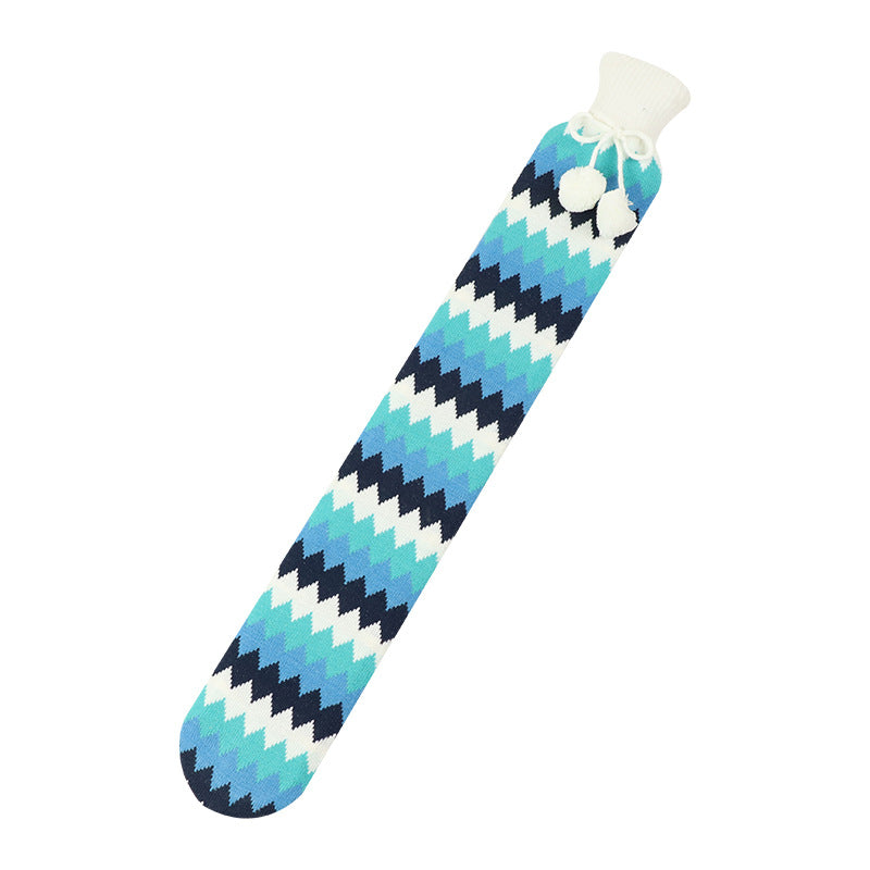 Kruik 2 liter met zachte fleece hoes en buikband