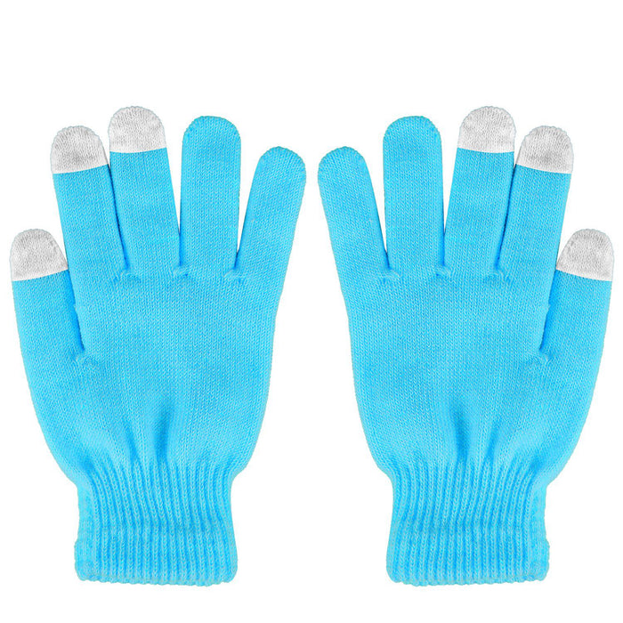 Warmteparadijs Gebreide handschoenen met touchscreen-vingertoppen