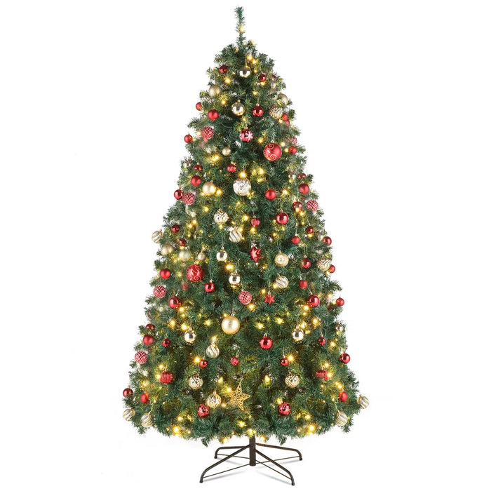 Warmteparadijs Kunstkerstboom 300 cm met 1200 leds in twee kleuren