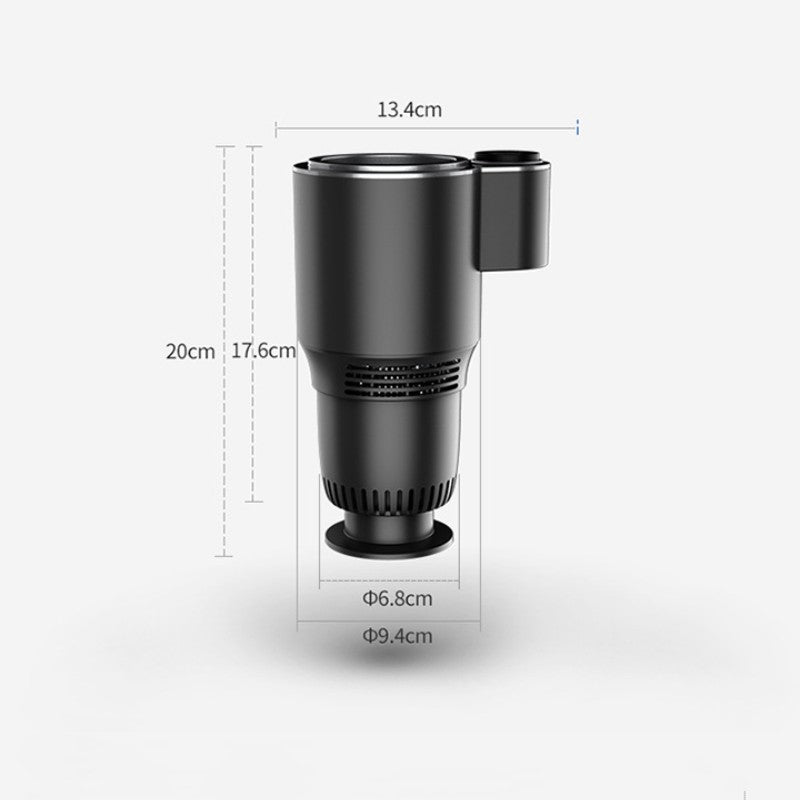 Warmteparadijs™ Bekerhouder voor de auto die koelt en verwarmt – 0 tot 60 °C, 12 V