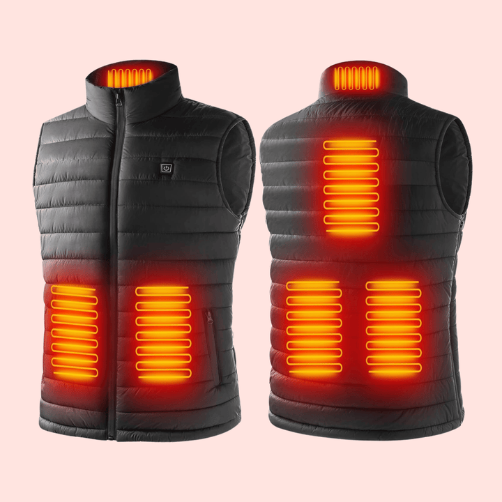 Warmteparadijs™ Lichte verwarmde bodywarmer die binnen 30 seconden warm is