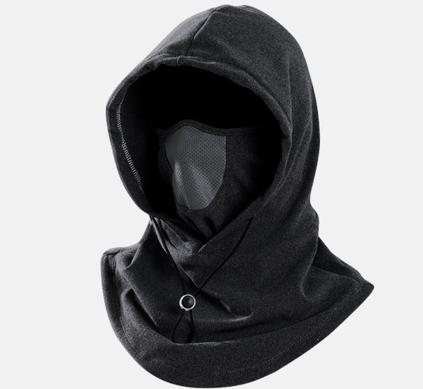 Fleece bivakmuts met ademend gaas