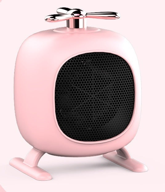 Warmteparadijs Mini ventilatorkachel in de vorm van een helikopter