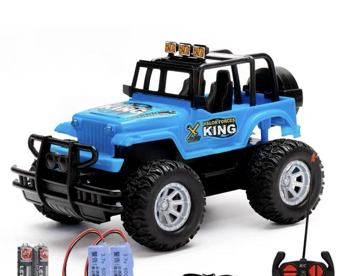 Warmteparadijs Bestuurbare offroad auto met koplampen
