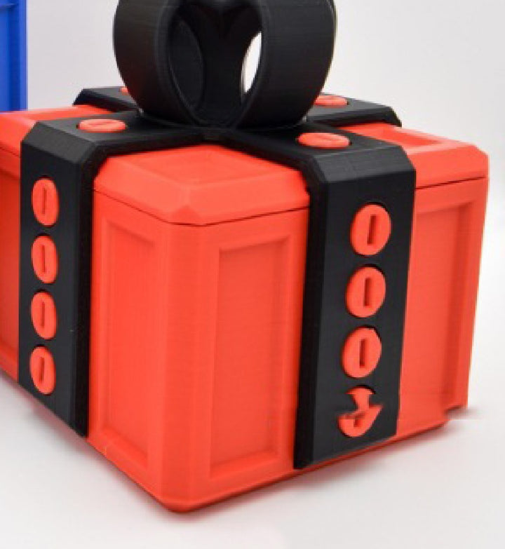 3D-geprinte cadeaudoos met schroeven