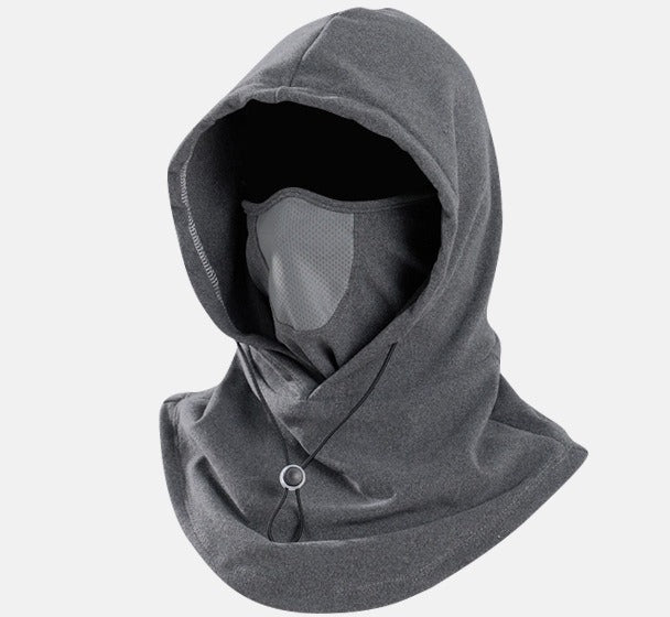Fleece bivakmuts met ademend gaas