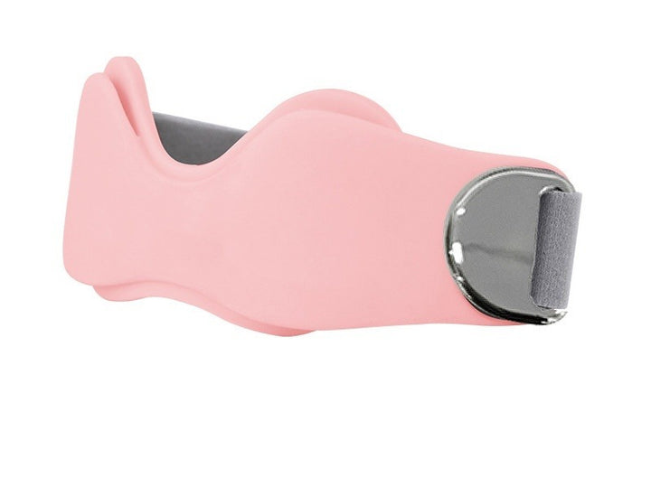 Zwarte patellaband onder de knie