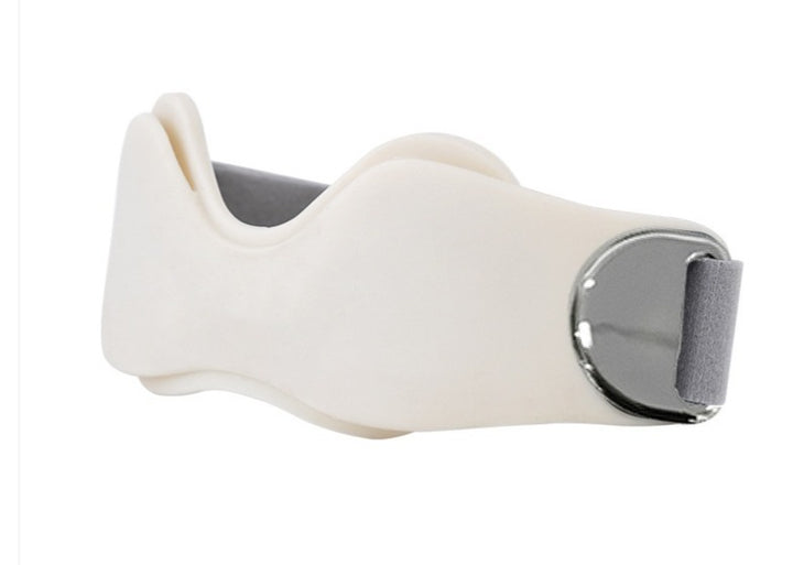 Zwarte patellaband onder de knie